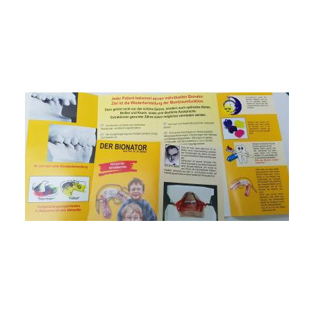 Der Bionator-Patienteninfos, 5o St